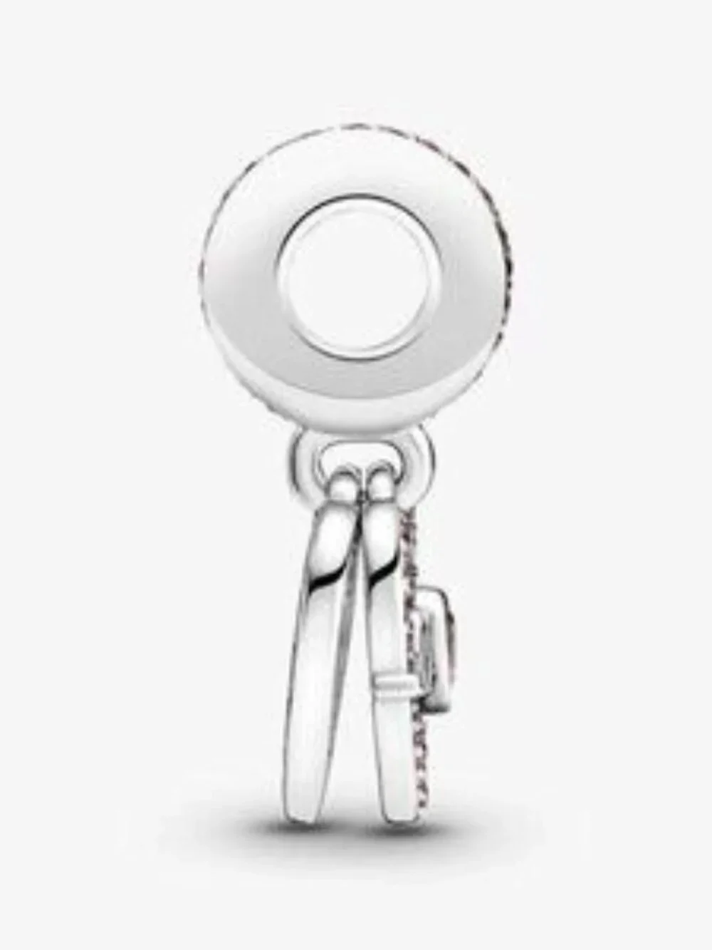 Pandora Heart & Mom Dangle Charm